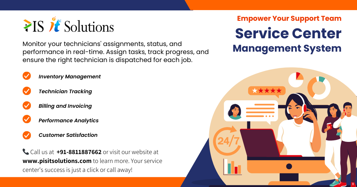 Service Center Management Software